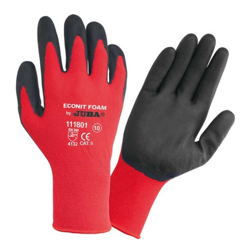 Juba - Juego guantes nitrilo foam conductor talla 8 blister